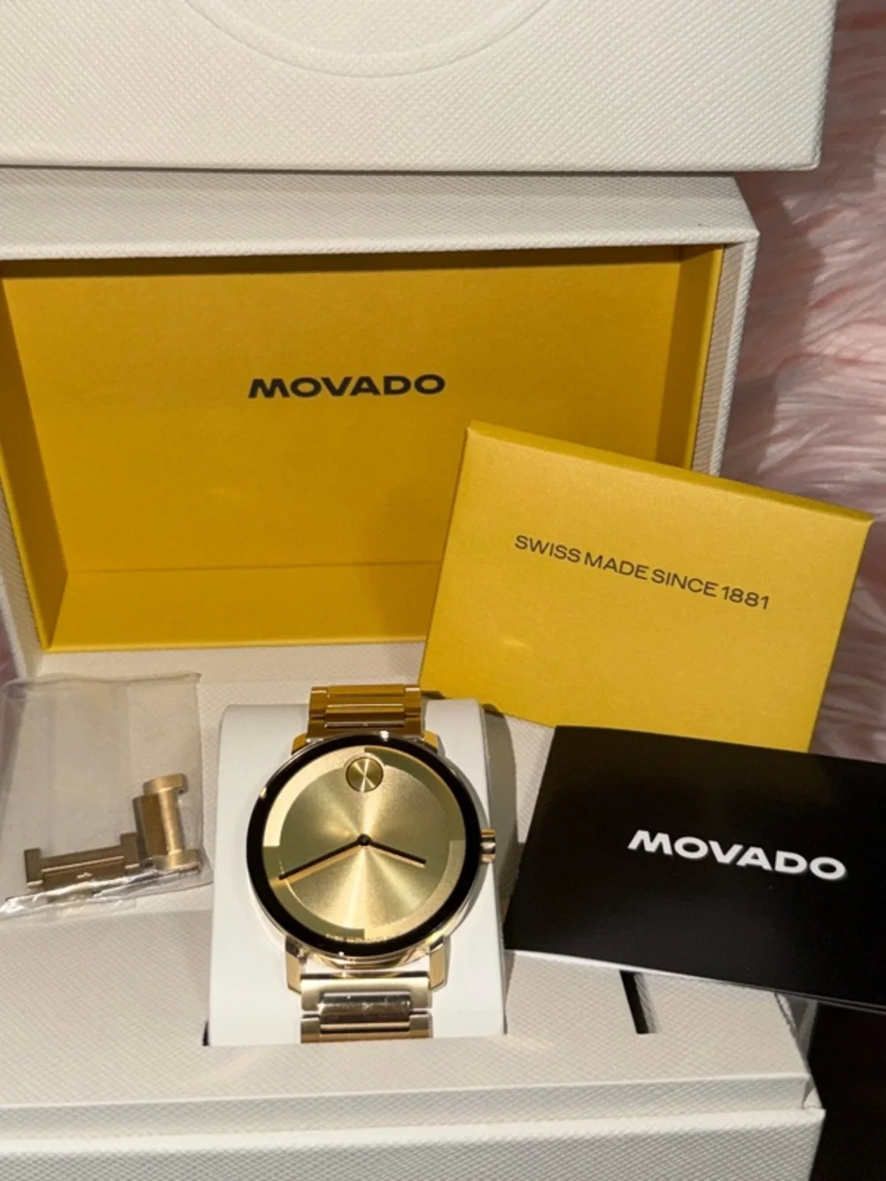 Like New Men’s Movado Bold Evolution 2.0 Bracelet Watch, 40mm (considered unisex